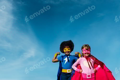 Preview: Two little superheroes