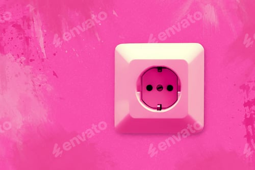 Preview: electric socket on wall