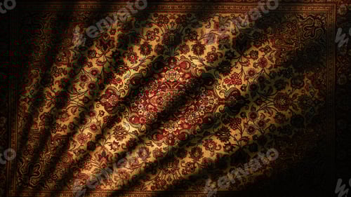 Preview: Ornate Pattern with Shadows and Warm Colors