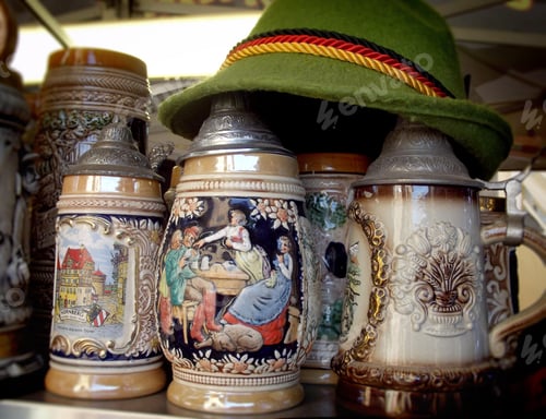Preview: German beer steins for Oktoberfest