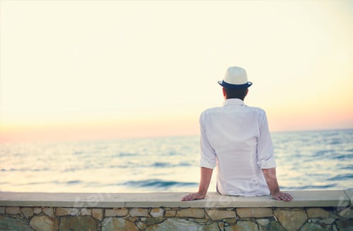 Preview: Young man on the beach