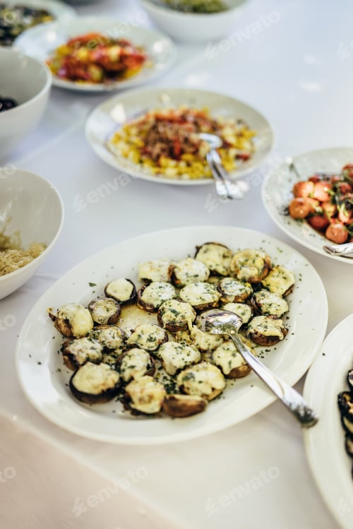 Preview: Stuffed mushrooms