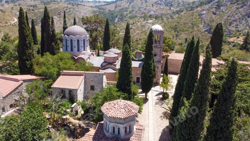 Preview: The monastery of Nea Moni in Chios island, Greece
