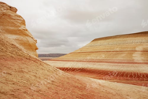 Preview: Unique geological feature known as tiger-striped mountains