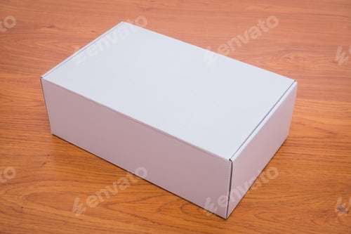 Preview: white box, mockup, package