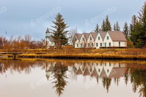 Vista previa: Cozy icelandic cottages in thingvellir