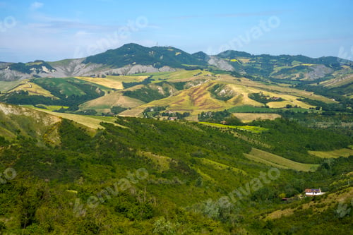 Preview: Rural landscape on the hills near Imola and Riolo Terme