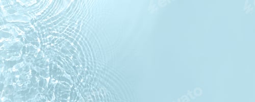 Preview: Fresh blue rippled water. Summer water surface background.