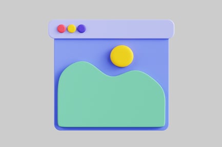 Preview: Window graphic interface design element