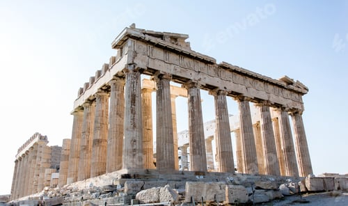 Preview: Beautiful Parthenon In Greece On A Summery Day