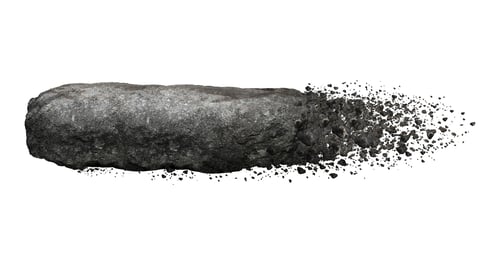 Preview: rock isolated on white background.