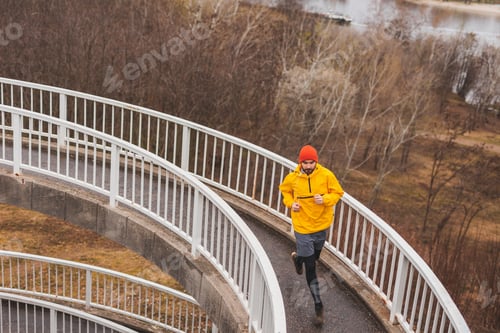 Preview: Man running in the morning