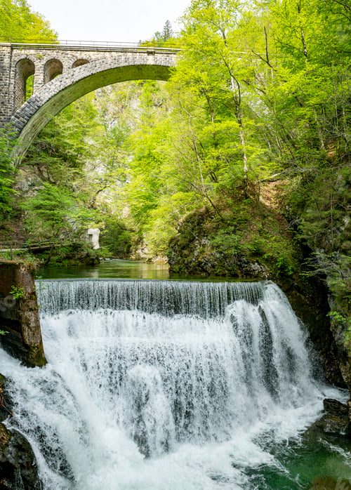 Preview: waterfall in slovenia vintgar gorge