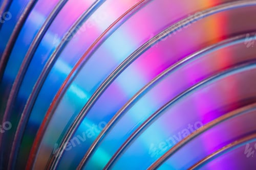 Vista previa: Colorful, Rainbow, Abstract Background. Texture Of Glass. Parallel Lines. Wallpaper.