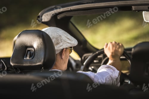 Preview: Convertible Car with Open Roof