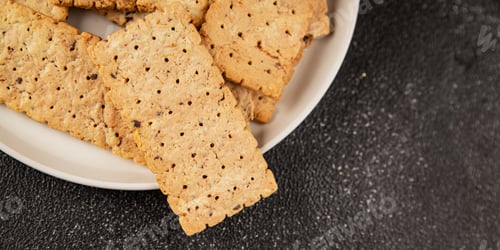 Preview: cracker whole grain healthy food durum wheat cookies tasty snack fresh gourmet food