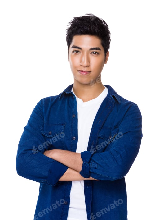 Preview: Asian Man portrait