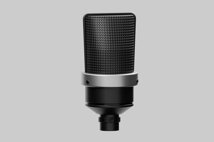 Preview: Classic studio condenser microphone