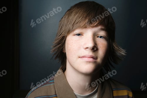 Preview: Portrait of a teenage boy