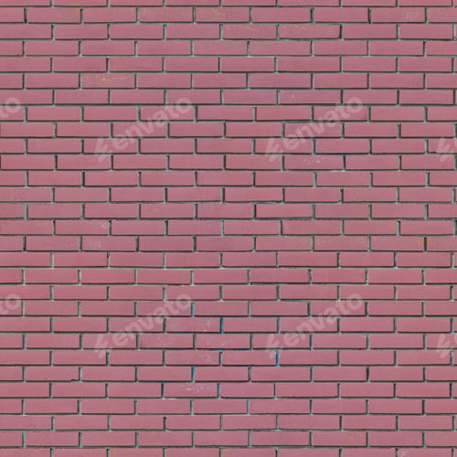 Preview: Red bricks wall texture