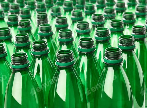 Preview: plastic bottle empty transparent recycling container water environment drink garbage beverage