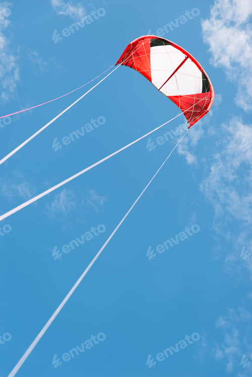 Preview: Kite surfing on a sunny day.