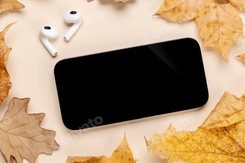 Preview: Smartphone with blank scree