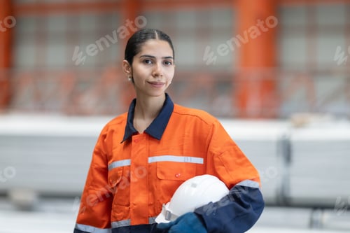 Preview: 2. Confident Technician at Metal Sheet Factory