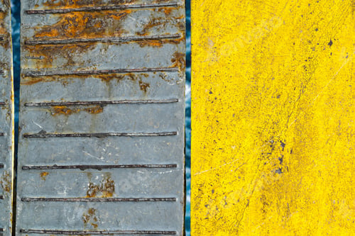 Preview: Background And Abstract Texture Of An Old And Rusty Iron Ladder Closeup