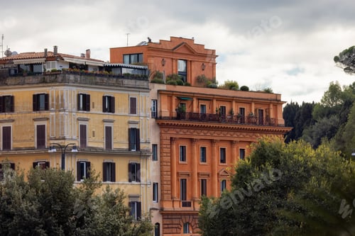 Preview: Old Historic Streets in Downtown Rome, Italy