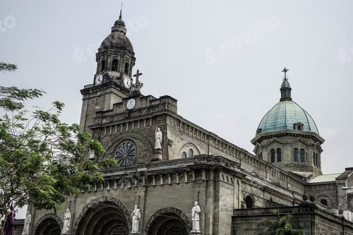 Preview: Dome of the Manila Cathedral, in Manila, The Philippines
