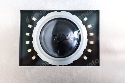 Preview: Iris scan camera to give access to a building.