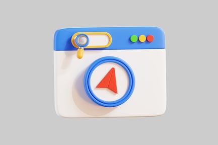 Vista previa: Icono de localizador de navegación web