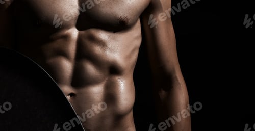 Preview: Incognito shirtless warrior holding shield