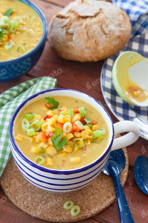 Preview: Delicious corn chowder