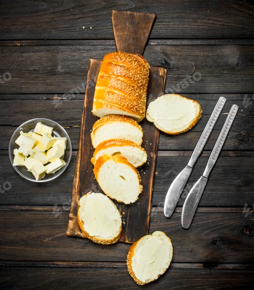 Preview: Fresh bread and butter.