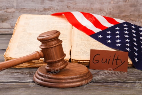 Preview: Concept of guilty verdict in the usa court.