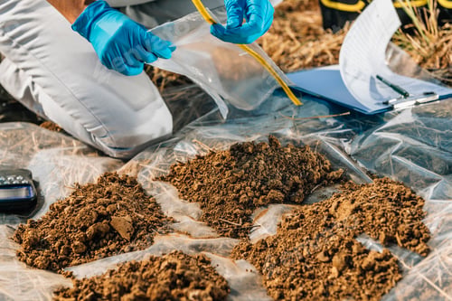 Preview: Organic Soil Certification Inspector Taking Sample