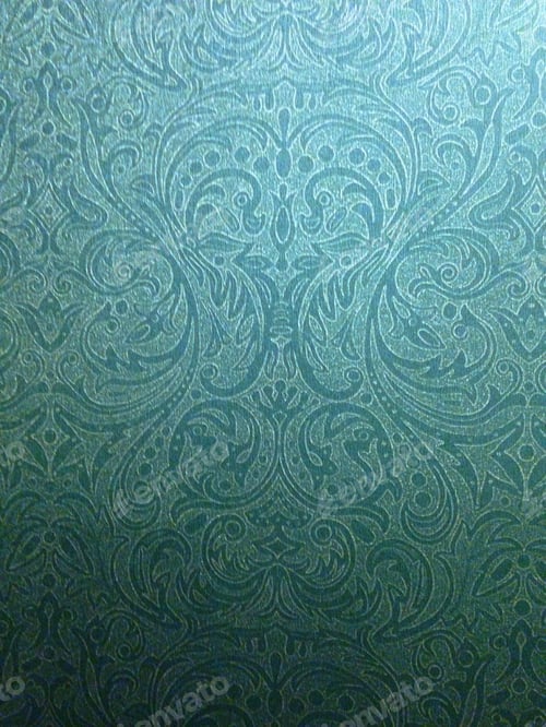 Preview: Ornate Teal Pattern Texture