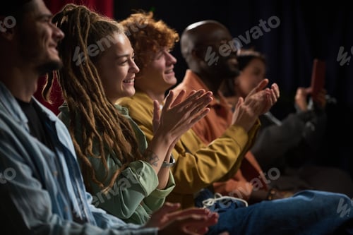 Preview: Applauding Audience Watching Performances Enthusiastically