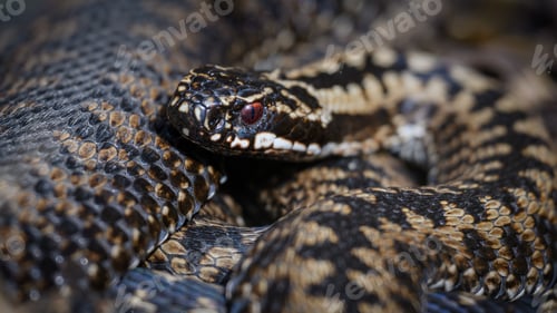 Preview: Common European adder (Vipera berus)