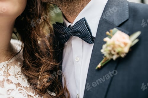 Preview: Portrait of a happy newlywed couple