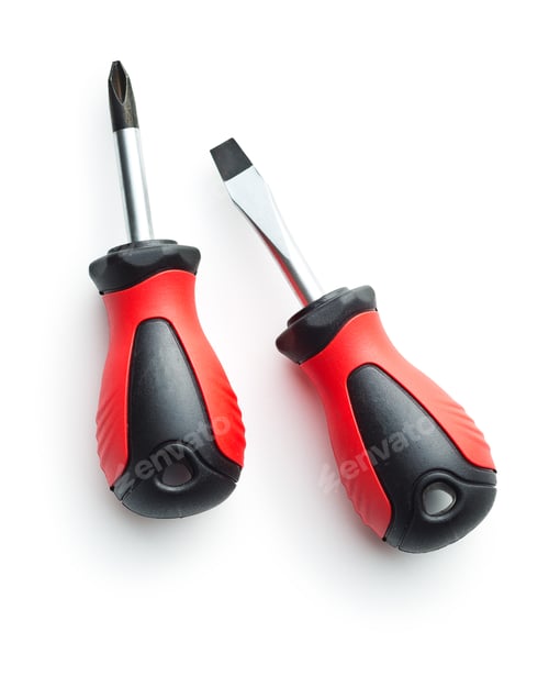 Preview: Two hand screwdrivers.
