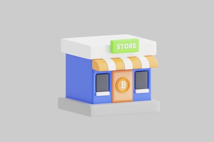 Preview: Bitcoin crypto storefront