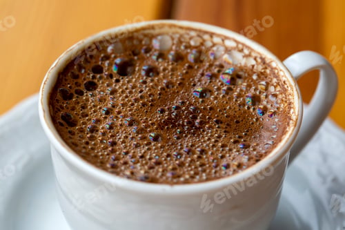 Preview: Traditional delicious hot drink; Turkish hot coffee