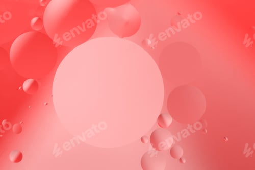 Preview: Colorful artistic of oil drop floating on the water.