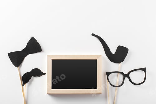 Preview: Decoration by paper on white table
