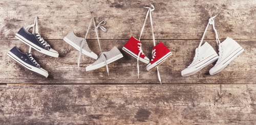 Preview: Sports shoes on the floor