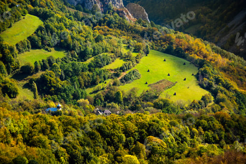 Preview: Beautiful landscape with the Apuseni Mountains In Romania