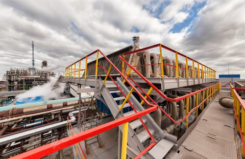 Preview: Chemical plant for production of ammonia and nitrogen fertilization